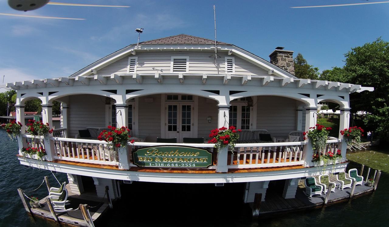 Lake George Boathouse Waterfront Lodging Bolton Landing Exterior foto