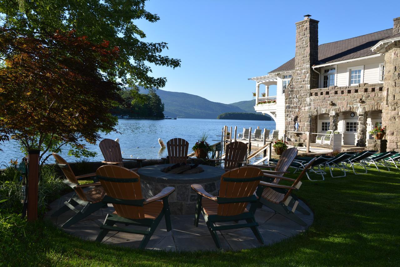 Lake George Boathouse Waterfront Lodging Bolton Landing Exterior foto