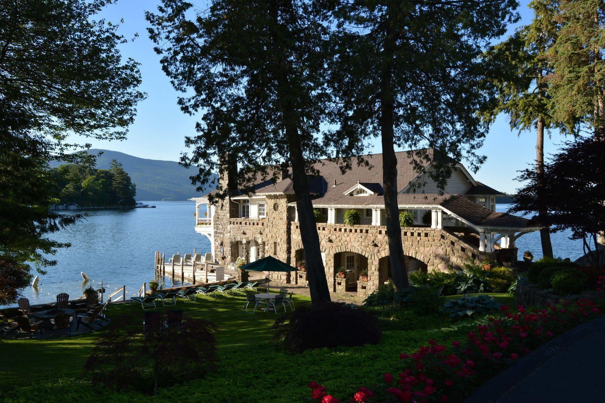 Lake George Boathouse Waterfront Lodging Bolton Landing Exterior foto