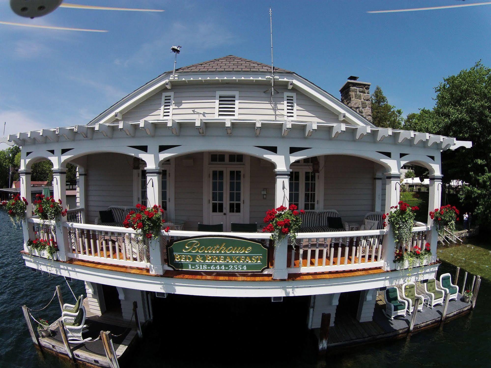 Lake George Boathouse Waterfront Lodging Bolton Landing Exterior foto