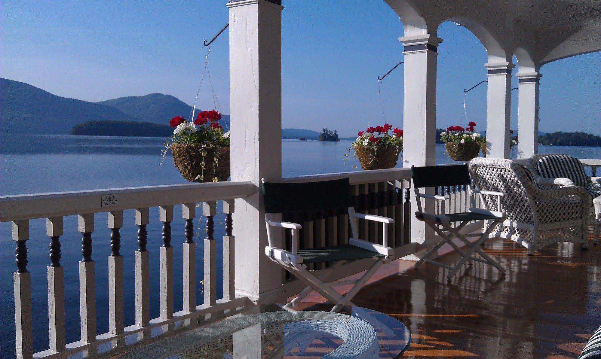 Lake George Boathouse Waterfront Lodging Bolton Landing Exterior foto